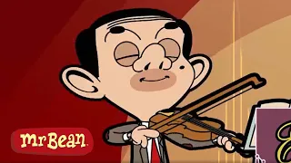 VIOLIN BEAN | Mr Bean Cartoon Season 3 | Full Episodes | Mr Bean Cartoon World