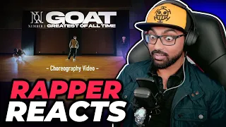Rapper Reacts to Number_i - GOAT (Official Choreography Video) | First Time Reaction! | 海外の反応