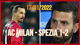 AC Milan 1 -  2 Spezia | Leao, Agudelo, Dyasi| Highlights Serie A 202122 (HD) 17.01.2022