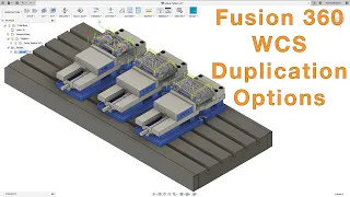 Fusion 360 CAM WCS Setup Duplication