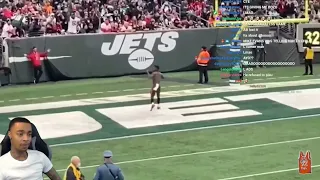 FlightReacts Antonio Brown Leaving Mid Game vs Jets