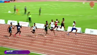 27 National 2024 Athelits championship 100 Meter final  Race #fitnessmotivation #trending #army #100