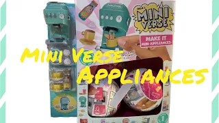 Mini Verse Appliances / Expresso & Soda