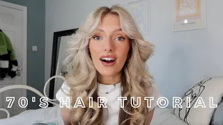 70's ✨ inspired ✨Hair Tutorial