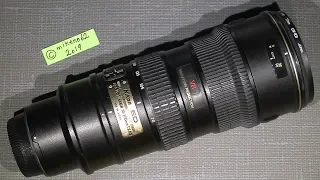 How to fix the stuck focus, WITHOUT fully disassemble the lens AF-s Nikkor 70-200mm 1:2.8 G ED