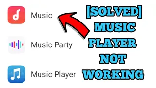 Music Player Not Working on Android Problem Solved