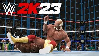 WWE 2K23 Hulk Hogan vs Zeus | PC Gameplay | Legend Difficulty |