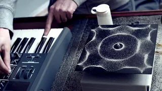 Cymatics: Chladni Plate - Sound, Vibration and Sand