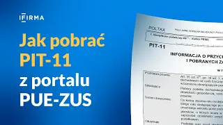 Jak pobrać PIT-11 z portalu PUE-ZUS [Krok po kroku]