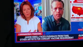 Jason Isbell is requiring proof of covid vaccine, to attend his live shows
