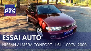 TEST - NISSAN ALMERA FINITION CONFORT 1.6L 100CV  2000