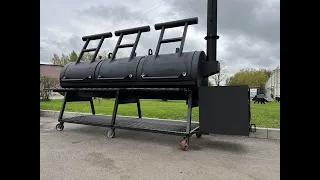 Американский смокер коптильня smoker