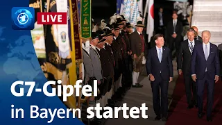 Bayern: Start des G7-Gipfels | Sondersendung bei tagesschau24