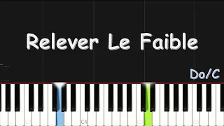 Glorious - Relever Le Faible | EASY PIANO TUTORIAL BY Extreme Midi