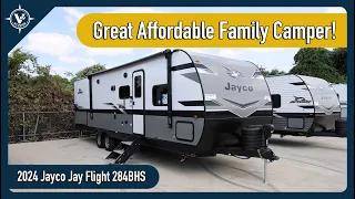 2024 Jayco Jay Flight 284BHS | Sleep the Whole Family and More!