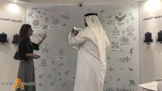 Interactive Touch Wall: When Stickers Tell Stories