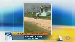 Rapaz leva surra de chicote - Tribuna da Massa (18/05/18)