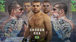 MAURÍCIO SHOGUN RUA, SHOWMAN, MINHA HOMENAGEM À LENDA!!! EA UFC 4