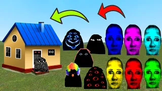 New Angry Munci Vs Selene Cursed Family Vs Houses Garry's Mod