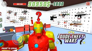 Dude Theft Wars Iron Man ( Game Play ) Part 17