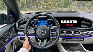 NEW 2023 MAYBACH GLS900 BRABUS ROCKET POV DRIVE +SOUND! Interior Exterior Walkaround