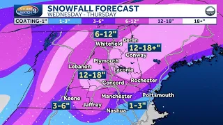 Video: Messy system approaching with heavy snow, gusty winds