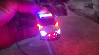 1/64 chp suv police with leds.