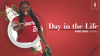 Stanford Softball: Day in The Life | NiJaree Canady