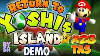 [TAS] Return to Yoshi's Island 64 (DEMO) - "23 stars" in 22:54 by SR