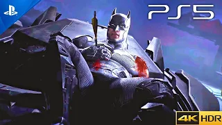 (PS5) BATMAN DEATH SCENE - GOTHAM KNIGHTS | Ultra High Graphics [4K HDR]
