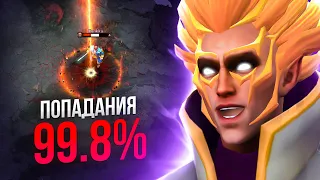 INVOKERGIRL через уничтожения санстрайками | DOTA 2 | MID play DOTA 2