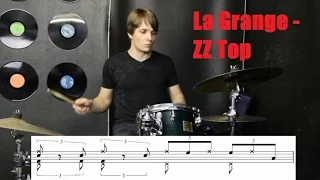 La Grange Drum Tutorial - ZZ Top