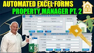 How To Create Automated Excel Forms & Add Attachments  [Rental Property Manager Pt. 2]