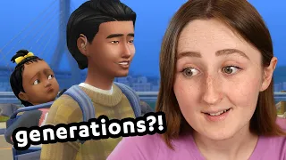 channeling generations into my new sims let's play