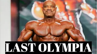 Dexter Jackson Posing at His Last Olympia - Mr Olympia 2020
