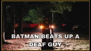 The Bros Brothers: Batman Beats Up a Deaf Guy Scene (Alternate edition)
