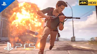 (PS5) UNCHARTED 4 Looks INCREDIBLE on PS5 | Ultra High Realistic Graphics [4K 60FPS HDR GAMEPLAY]