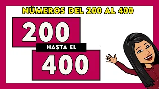 📢Números del 200 al 400 en letras en español  | Spanish Numbers 200-400