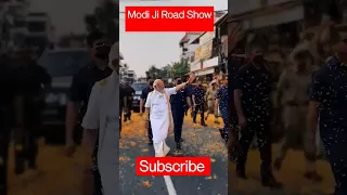 Modi Road Show #shorts #short #modi #bjp #viral #modiji #congress #rahulgandhi #modi_news #modified