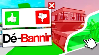 COMMENT BANNIR ET DÉ-BANNIR SUR BROOKHAVEN ROBLOX