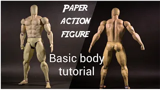 Paper action figure | Legs | Simplecraft |