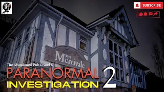 PARANORMAL INVESTIGATION AT THE MOST HAUNTED PUB IN THE UK PART 2. #warning #haunted #activity