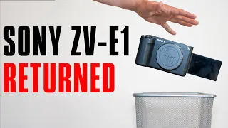 Don't Buy the Sony ZVE1 Until You Watch This