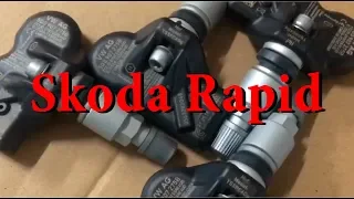 Датчики давления шин Skoda Rapid  5Q0907275B Оригинал