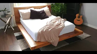 "Floating" Platform Bed