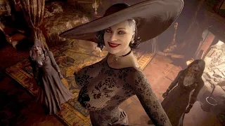 Lady Dimitrescu looks THICC in Lacy Lingerie (Resident Evil 8 Village)
