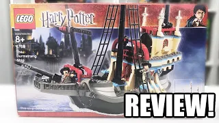 LEGO Harry Potter 4768 THE DURMSTRANG SHIP Review! (2005)