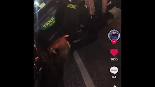 Politiet fanger og anholder biltyv på fersk gerning