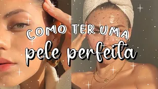 Como ter a PELE PERFEITA sem GASTAR | Dicas de SKIN CARE pagando POUCO ou NADA