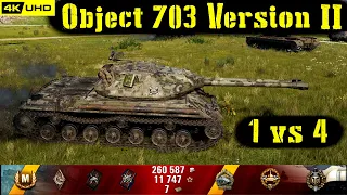 World of Tanks Object 703 II Replay - 8 Kills 6.9K DMG(Patch 1.7.0)